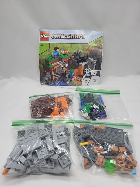 Lego Set 21166 Minecraft - The Abandoned Mine - Zombies, Spider - READ