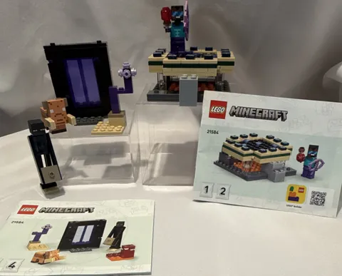 LEGO Minecraft 21584 The End Portal Ambush 47pc Steve Enderman w/ Instructions