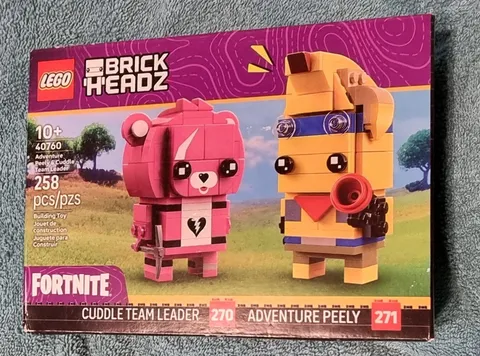 LEGO BrickHeadz Fortnite 40760 Adventure Peely & Cuddle Team Leader 258 pcs