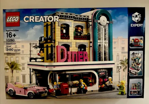 LEGO Creator Expert 10260 Downtown Diner  Modular Buildings Collection NIB