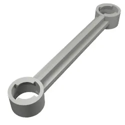 LEGO Part 32005b - Dark Bluish Gray Technic Link 1 x 6 with Stoppers