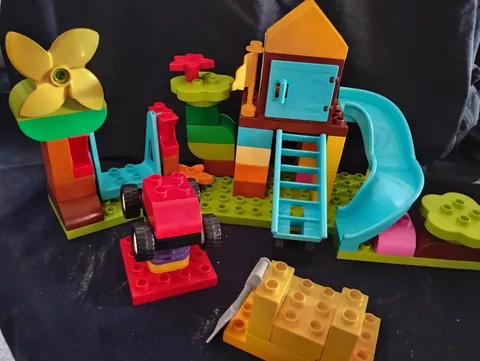 LEGO DUPLO 10864 Large Playground - Toddler toy (missing the people)