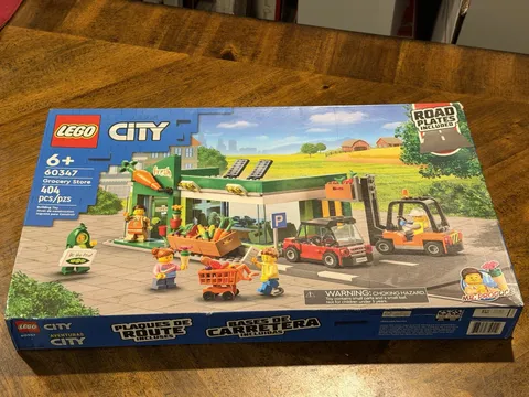 LEGO City 60347 Grocery Store New Factory Sealed Retired 6+ 404pcs