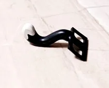 New LEGO Black Cat Tail Long Curved Up Fits Legs Animal Creature Body Part Fun