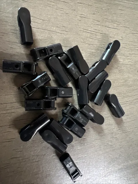 LEGO 23443 Black Bar Holder with Handle 22 Pieces