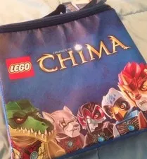Lego - Legends Of Chima Zipbin Battle Storage Case - NWT!