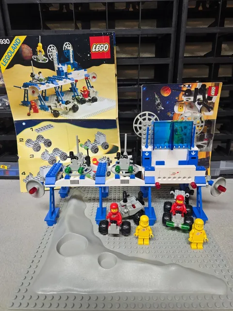 LEGO Classic Space 6930 Space Supply Station 100% Complete W/Instructions