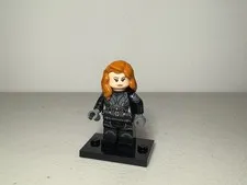 LEGO Marvel Black Widow Minifigure Black Outfit 