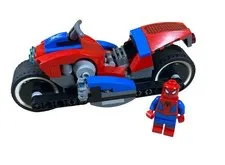 LEGO Spider-Man 76113 Bike Rescue Bike With Spideman Mini Figure as Shown-VGUC