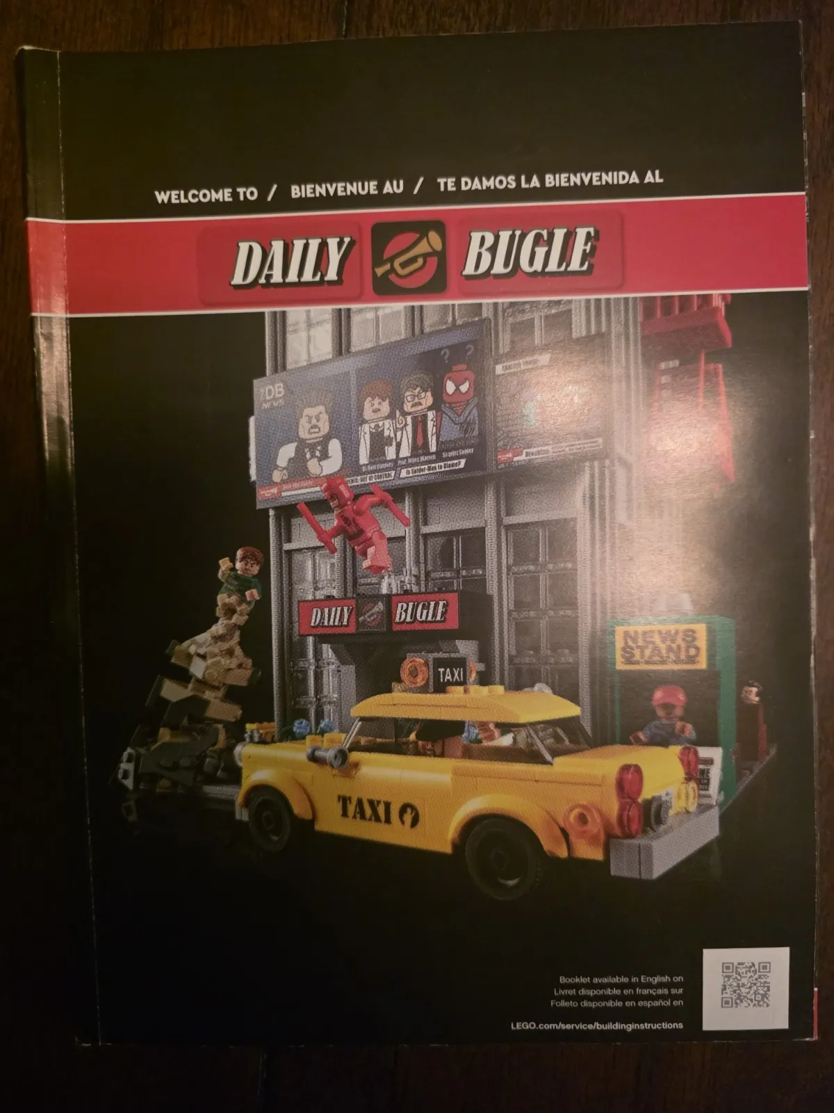 NEW LEGO Spider-Man 76178 Daily Bugle *MANUAL -INSTRUCTIONS ONLY *