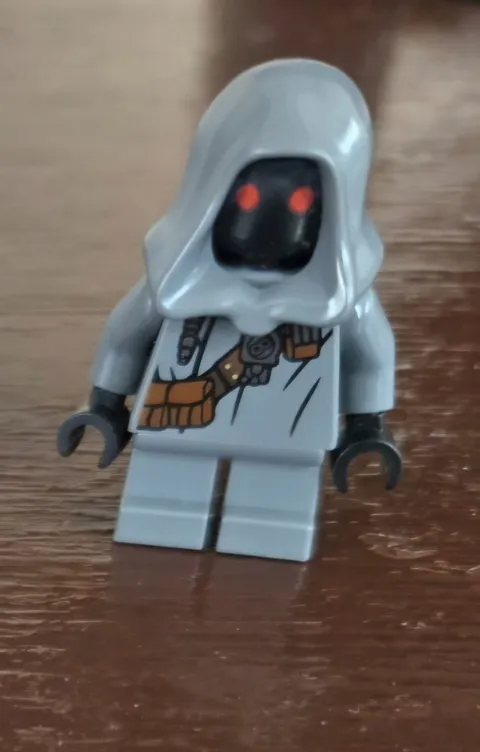 LEGO JawaDark Bluish Gray Offworld Outfit, Strap w/ Pouches, Necklace and Pendan