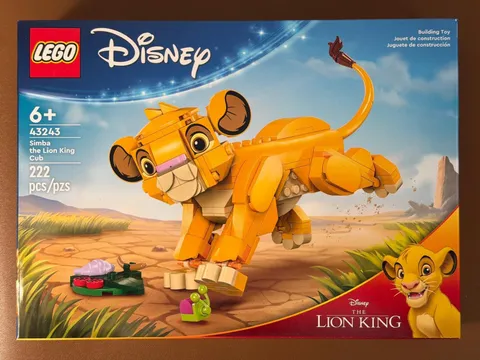 LEGO Disney Simba The Lion King Cub 43243 Factory Building Set