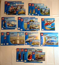 LEGO City Instruction Booklets MANUALS ONLY NO BRICKS Lot of 23