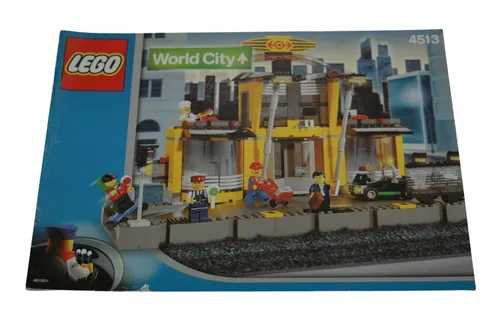 Lego® TRAIN Railway 4513 Instructions Large Station