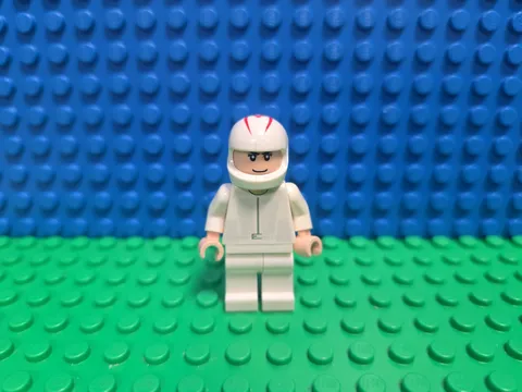 Lego Speed Racer Minifigure 8161 sr008 CMF Lot Rare Retired Vintage White Torso
