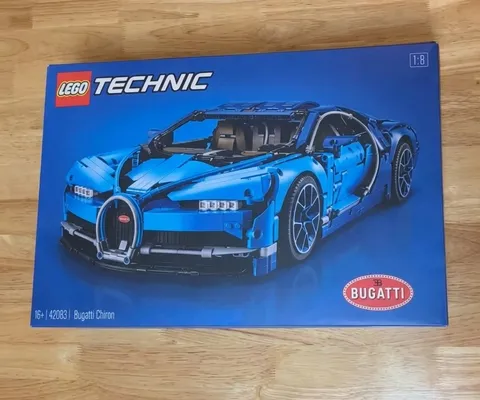 LEGO Technic 42083 Bugatti Chiron 1:8 3599 Pieces - NEW SEALED Never Opened
