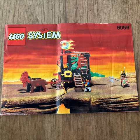 LEGO System Vintage 6056 MANUAL Only