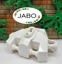 (S18/4/12) LEGO Hero Factory 92233 Hand Armor Handles for Clips White