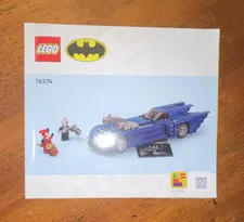 LEGO Batmobile 76274 Batman Illustrated Instruction Manual Booklet English