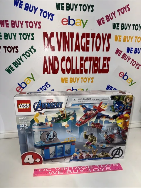 LEGO 76152 Avengers Wrath of Loki New Sealed Box Marvel Ages 4+ 🔥