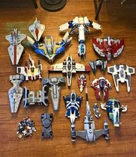 LEGO Star Wars Bulk Lot Mixed Ships/Starships (well taken care)