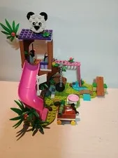 Lego 41422 Friends Panda Jungle Tree House - Used Complete w/ Manual - Retired