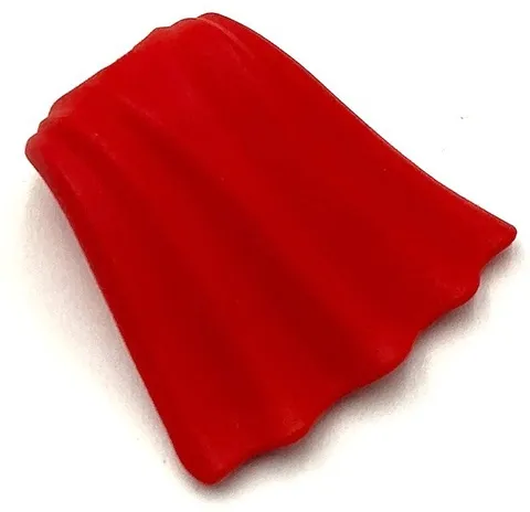 Lego New Red Minifigure Cape Flexible Rubber Billowing Part