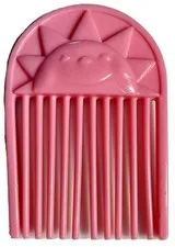 My Little Pony (G1) Peachy Pink Sun Pick Comb Skippity Doo