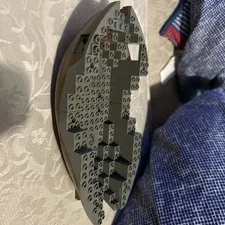 Lego Ship Boat Hull Brown/Dark Gray : Hull 6050c05 + Stern 6052c05 Renegade 6268