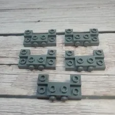 Lego Part 52038 Brick, Modified 2 x 4 - 1 x 4 with 2 Recessed Studs (5 pcs)