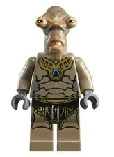 Lego Geonosian 75023 7959 Dark Tan Star Wars Minifigure no WINGS New D46