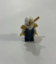 Lego Ninjago Zane Minifigure Final Battle With Golden Katana