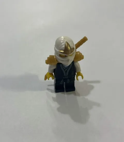 Lego Ninjago Zane Minifigure Final Battle With Golden Katana