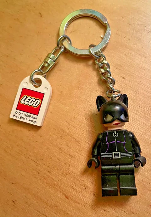 LEGO Key Chain Batman: Catwoman Minifigure Cat Woman