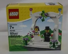 LEGO: Minifigure Wedding Favour / Favor Set (40165) Brand New & Factory Sealed