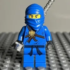 LEGO Ninjago Jay Minifigure (njo0004) Blue Ninja The Golden weapons - 2K