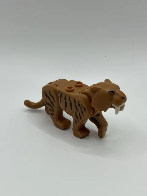 LEGO. City. Saber-Toothed Tiger animal figure from sets 60193 and 60196. Used.