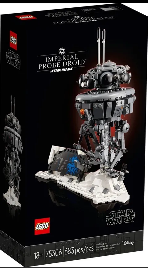 LEGO 75306 Imperial Probe Droid Retired Star Wars New Sealed Empire Strikes Back