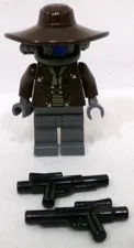 LEGO Star Wars The Clone Wars 8128 sw0285 Cad Bane 2010 Minifigure