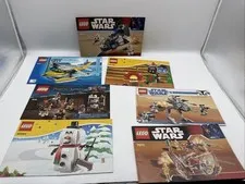 Lot 8 Legos Manuals Lego Manual 7667, 3178, 4191, 40093, 7670, 8015, 40092, 8014