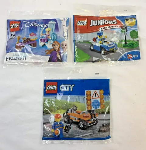 LEGO Polybag Set 30553 30339 30357 Disney Frozen Juniors City Bundle New in...