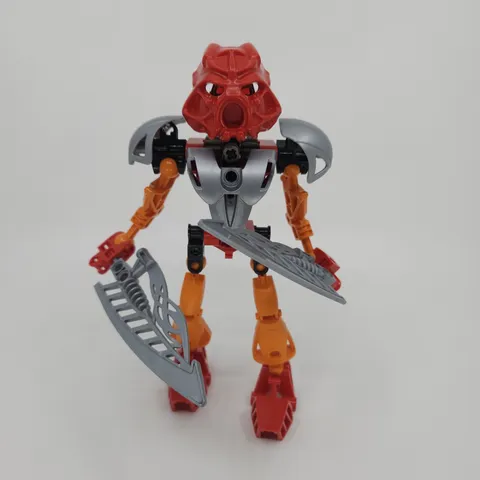 Lego Bionicle - 8572 - Tahu Nuva - 100% Complete Figure - No Can Or Manual