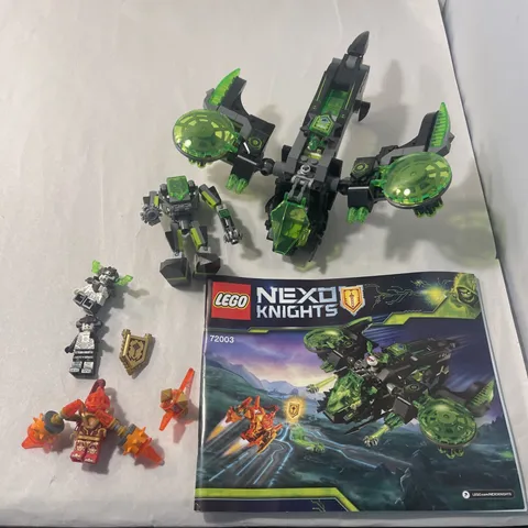 Lego 72003 Berserker Bomber As-Is Parts w/ Minifigures & Instruction Book