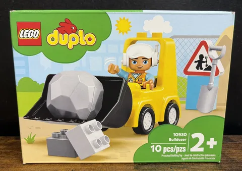 LEGO DUPLO 10930 Bulldozer 10 Pcs Building Toy Set 2020 Factory Sealed NIB