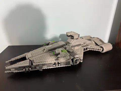 LEGO Star Wars Imperial Light Cruiser 75315 (Moff Gideon's Cruiser) - No Minifig