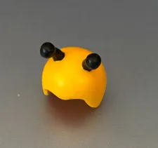 LEGO - Minifig, Headgear Cap, Bumblebee with Black Antennas - Bright Orange