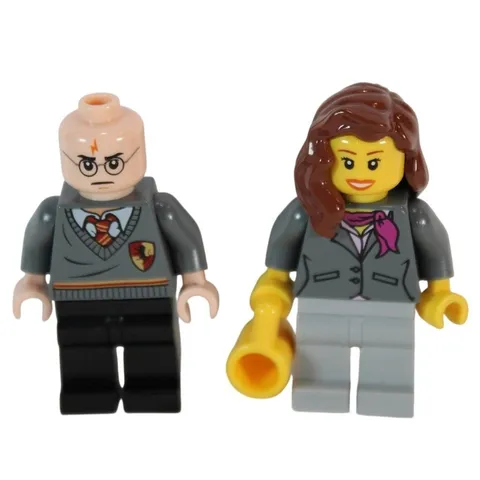 LEGO Harry Potter Minifigure Lot Harry Potter Gryffindor Sweater & Professor
