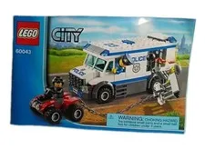 Lego City Prisoner Transport 60043 Building Instructions *BOOKLET / MANUAL ONLY*