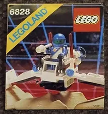 Lego 6828 Legoland Futuron Twin-Winged Spoiler INSTRUCTIONS ONLY Space