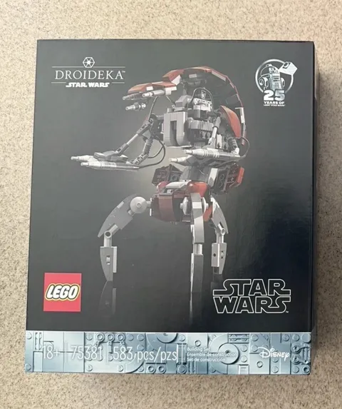 NEW SEALED LEGO 75381 Buildable Droideka - Star Wars
